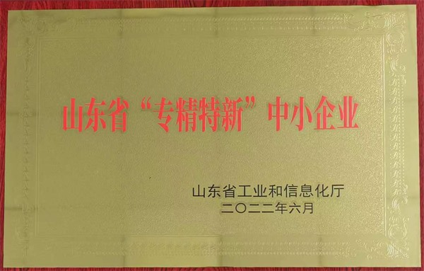 山東“專精特新”中小企業(yè)